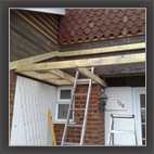 Building maintenance - new porch construction