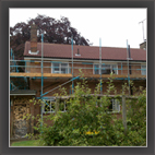 Tiled gable end